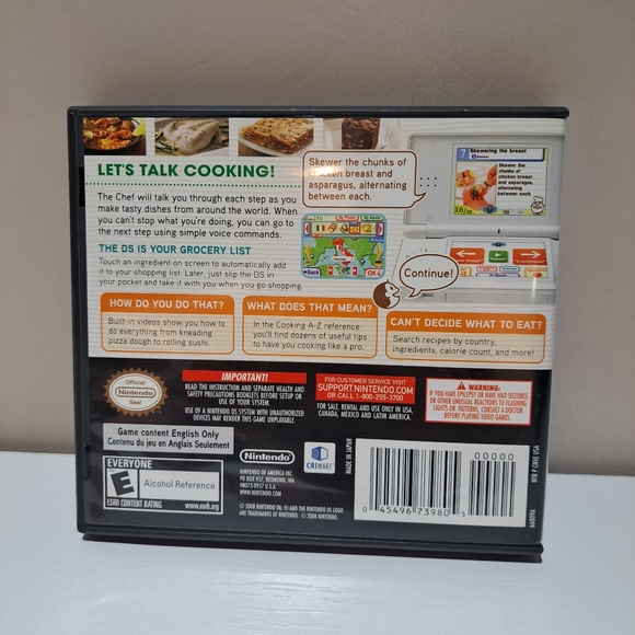 Nintendo DS | personal trainer cooking game *tested* - Picture 2 of 8